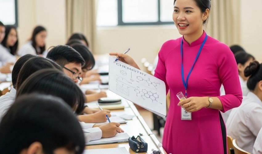 Tuyển Sinh Liên thông Đại Học Ngành Sư Phạm Hóa Học